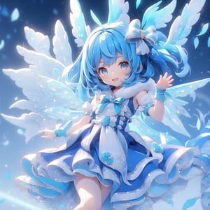 (sexy_pose:1.2), 1girl, solo, blush, shy, pout, cute_fang,  best quality, highest quality, detailed_eyes, extremely detailed, highres, cirno:1.2, (blue_hair quality:2), white_panties,fantasy_princess,zzenny_n,rimgramm,yoona,monochrome,videl2,1 girl