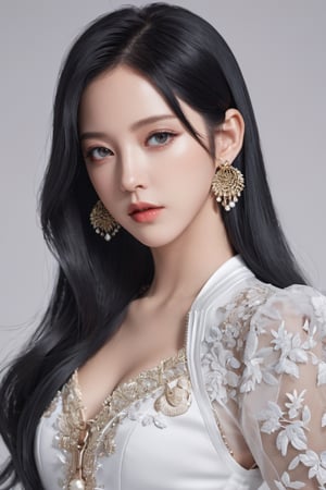 Jisoo Blackpink, style of Louise Dahl-Wolfe, Dslr Photo, (intricated detail:1.5),  8K,  RAW,  Trending on Artstation,  Artgerm,LinkGirl