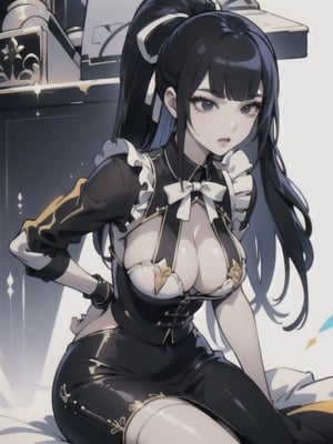 narberal gamma,white background,ink,Ultra-detail,(highres:1.1),best quality,(masterpiece:1.3),cinematic lighting, sexy breasts, 3DMM, big breasts, full lenth body, sexy pussy, long legs, black hair, pony_tail, black eyes, 1girl, solo,
realistic, (masterpiece - 1.2),very sexy face and also a sexy  figure  pornstar  with big natural boobs and curvy ass , perfect hands, 8k,highly detailed,ultrarealistic,hyperrealistic,high quality render,high quality,highly detailed background, maid dress, large dress, pencil skirt, 1 girl, solo, sexy, sex, fertile, dream, perfect, paradise, heaven, 1girl, solo