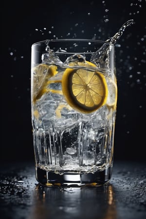 RAW natural photo Of glass of dry gin tonic splash, zoom out to the glass, scratch ice, fresh lemon poor , only one light cenital chimera, day advertising shooting (((infinite black  background))) , realistic photograph, sharp focus, depth of field, shoot, ,side shot, side shot, ultrahd, realistic, vivid colors, highly detailed, perfect composition, 8k, photorealistic concept art, soft natural volumetric cinematic perfect light, NIGHT RACE IN A CIRCUIT, ADVERTISING SHOT
,mecha,robot,cyborg style,cyborg