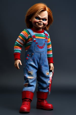 RAW natural photo OF chucky
, slim body, realisct, no friendly, ((full body)), sharp focus, depth of field, shoot, ,side shot, side shot, ultra hd, realistic, vivid colors, highly detailed, perfect composition, 8k artistic photography, photorealistic concept art, soft natural volumetric cinematic perfect light, black background studio, ,OHWX, ,OHWX WOMEN 