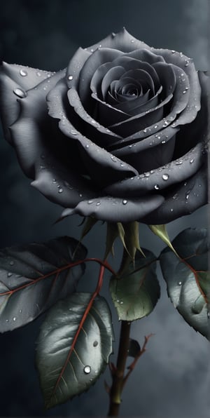 (photorealistic), (photoshoot), (high resolution), (8K), (extremely detailed), (best photo), (beautiful detailed), (best quality), (super detailed), (masterpiece), (wallpaper), (detailed), black rose floating
