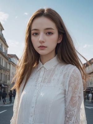 (((masterpiece))), (((best quality))), ((ultra-detailed)), (1 girl), (solo), street fashion, street photoshoot, casual wear, (japanese:1,european:0.5), ((an extremely delicate and beautiful)),age 20, ((beautiful detailed sky)), beautiful detailed eyes, 