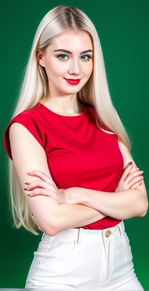 





woman, blue eyes, straight middle parted hairstyle, dark black hair, super beauty marks, pale white skin, best quality, clear texture, details, canon eos 80d photo, light makeup, (green red color background theme: 1.3), (pale white skin:1.1), professional coloring photo, (sexy style business woman outfit:1.1), (pale white skin:1.1), smile
