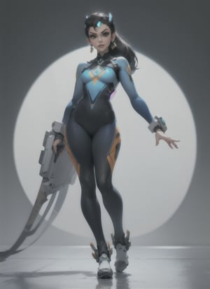 Full Body, Symmetra, Overwatch, tight clothing,