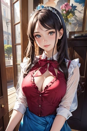 (transparent nipples see-through shirt small areola Lewd irrumatio、irrumation blowjob real girl big breasts pink nipple (best quality,masterpiece:1.2),ultra detailed,(photo realistic:1.4),high_school_girl,from below,lite smile,park best quality,masterpiece:1.2),ultra detailed,(photo realistic:1.4),high_school_girl,from below,lite smile,park Whitening best quality, masterpiece, illustration, designer, lighting), (extremely detailed CG 8k wallpaper unit), (detailed and expressive eyes), detailed particles, beautiful lighting, a cute girl, long blonde hair, wearing a teddy bear tiara, donning a beautiful blue and white dress with ruffles and lace, sheer pink stockings, transparent aquamarine crystal shoes, bows around her waist (Alice in Wonderland), butterflies around, (Pixiv anime style), (Wit studios),(manga style), 