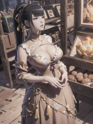 narberal gamma,beach background,ink,Ultra-detail,(highres:1.1),best quality,(masterpiece:1.3),cinematic lighting, sexy breasts, 3DMM, big breasts, full lenth body, long legs, black hair, long_ponytail, black eyes,
realistic, (masterpiece - 1.2),very sexy face and also a sexy  figure  pornstar  with big natural boobs and curvy ass ,8k,highly detailed,ultrarealistic,hyperrealistic,high quality render,high quality,highly detailed background,frilled dress, long skirt, 1 girl,solo, realhands