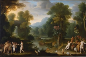 The Garden Of Eden, Isaac Van Oosten