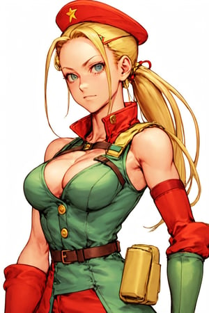 Cammy White, anime style, Capcom Art, full_body
