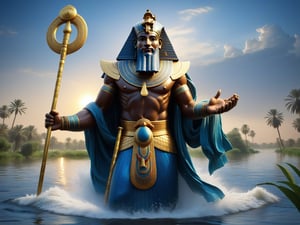 Hapi - God of the annual flooding of the Nile.