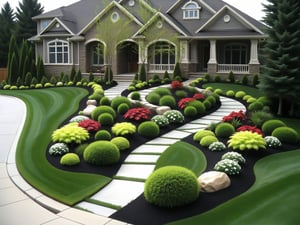 Sidewalk Landscaping Ideas For Your Front Yard