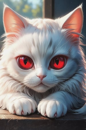 cat,red eyes