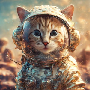 "Venturing into New Frontiers with Feline Flair: The First Catstronaut on a 'Meow-tastic' Mission. Ready to Land on the Moon of Fun-tastic Adventures!"