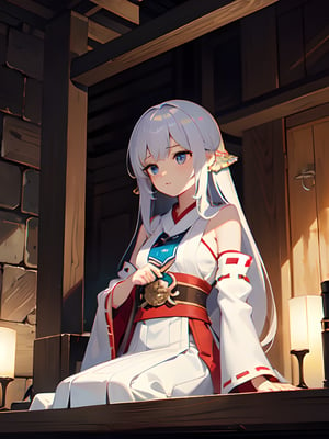 (1girl:1.3),solo,__body-parts__,
official art, unity 8k wallpaper, ultra detailed, beautiful and aesthetic, beautiful, masterpiece, best quality,Fantastical Atmosphere, Calming Palette, Tranquil Mood, Soft Shading,
Miko priestess, charm spell, talisman familiar, shrine maiden duties,