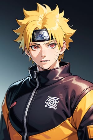 Realistic, (masterpiece1.2), (Ultra HDR quality), high detailed body, Naruto Uzumaki