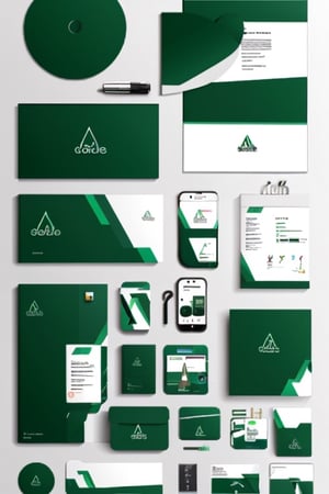 Epic Branding, dark green, black