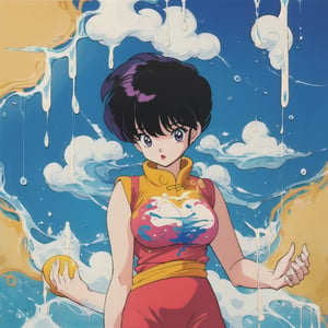 Ranma,dripping paint,takahashi rumiko