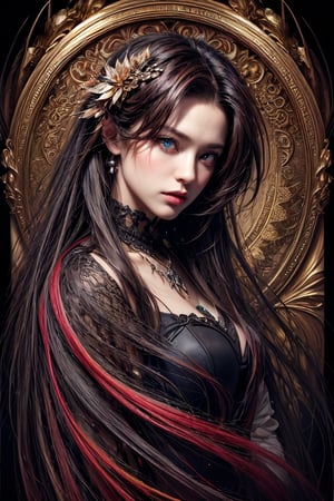 (masterpiece, top quality, best quality, official art, beautiful and aesthetic:1.2), (1girl), extreme detailed,(fractal art:1.3),colorful,highest detailed,perfecteyes,yaohu,blaze,Endsinger