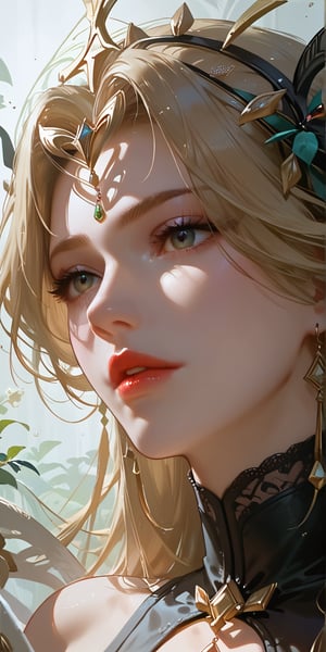 Score_9, score_8_up, score_7_up, high resolution, masterpiece, best quality, high resolution,
(Breathtaking:1.4), black ornament, arm_garter, 
(forehead), face/close-up, 1girl,