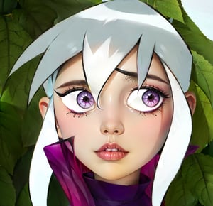 Anastasiya Vertinskaya   girl , purple  eyes,
,Realism, 