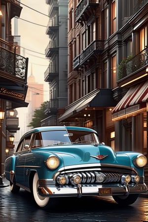 highly detailed retro cars | vintage | intricate detail | digital art | digital painting | concept art | poster | award winning | max detail