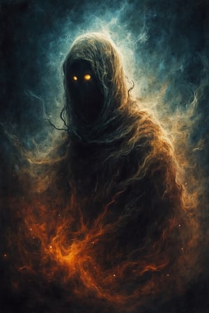 (((Coloured Pencil drawing, masterpiece)))_(((Jack the ghost appears out of nowhere:1.7)))_volumetric lighting, dramatic atmosphere, dark palette, 28mm, t1/250, f14,  deep focus, high resolution and contrast and colour contrast,  intricately textured and extremely subtle detailed,  detailmaster2, side-light,  ultra quality,  fine artwork , Raw Photo