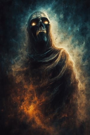 (((Coloured Pencil drawing, masterpiece)))_(((Jack the ghost appears out of nowhere:1.7)))_volumetric lighting, dramatic atmosphere, dark palette, 28mm, t1/250, f14,  deep focus, high resolution and contrast and colour contrast,  intricately textured and extremely subtle detailed,  detailmaster2, side-light,  ultra quality,  fine artwork , Raw Photo