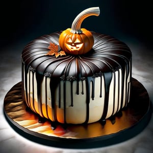 (((Art photography,  masterpiece)))_(((A Jack-o-lantern cake:1.5)))_dark palette, naturalistic colouring, volumetric lighting,  intricately textured and extremely subtle detailed,  detailmaster2,  ultra quality,  pastel art,  fine artwork , epic vision,  deep focus 