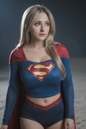 36DD boobs, supergirl, full body photograph with no light,watching at camera, berlliana lovell face, wide shoulder, b3rli,b3rli,sll,wearing hijab, LinkGirl, fighting, black hair detail,ssyy, sunrises, detail skin, moist,zls