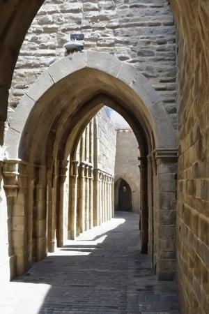 Olympic castle passageways, Howards of Harry Potter castle reference, (white walls) Enredaderas