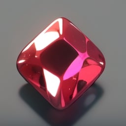 polished ruby stone, full size