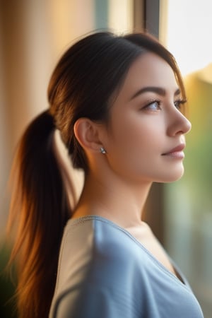 1girl,portrait, close-up, bokeh, golden hour, looking away from the camera, masterpiece, accurate, anatomically correct, textured skin, front lighting, using reflectors, f/1.4, 50mm, Sony A7 III, regina display, super detail, high details, 4K, wavy hair, evening wear, natural landscape,1girl,portrait, high angle, bokeh, overcast, looking at the camera, masterpiece, accurate, anatomically correct, textured skin, side lighting, using reflectors, f/2.8, 35mm, Canon EOS R, regina display, high quality, UHD, casual wear, urban setting,1girl,portrait, bird's eye view, bokeh, window light, looking up, masterpiece, accurate, anatomically correct, textured skin, back lighting, using reflectors, f/1.8, 24mm, Nikon Z6, regina display, highres, best quality, HD, ponytail, business casual, indoor,
