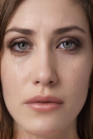 woman crying big tears, highly detailed tears drip down the cheeks of a beautiful woman, ,<lora:659095807385103906:1.0>
