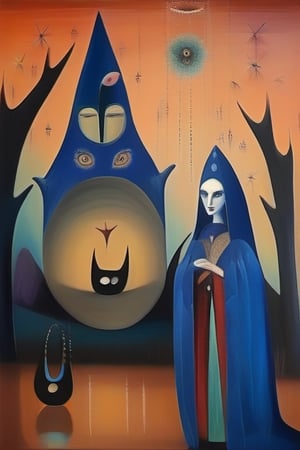 art in the style of leonora carrington