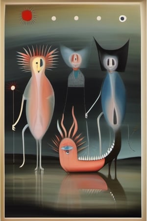 art in the style of leonora carrington