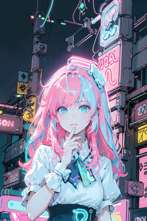 (masterpiece, top quality, best quality, official art, beautiful and aesthetic:1.2),(photoreal:1.5),BREAK 1 girl with a bunch of candy and a candy machine in her hand and a pink background with stars,upper body,photo,a detailed painting,pop surrealism,(neon color hair:1.5),strong wind,giant marshmallow candy machine break needlework,intricate designs,textile art,handmade details,creative expression,colorful threads,cyberpunk,break Alice Prin,