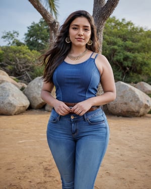 20 yr old Indian girl, curvy, Kerala girl, well shaped, fair looking, most beautiful, beauty, (()),(highly detailed face), (wearing a simple necklace, nose ring, earrings), ((wearing top blouse and jeans)),outdoors , standing on floor, in discipline , perfect pose , ((seductive smile:1.0)), ((bindi on forehead)), (bindiya), 
(perfect female body), (thicc biceps), 
hourglass body shape, (clad) ,(full dressed), (fully clothed), (covered) , (little chubby body:0.8), ((seductive hips:0.6)),(fit navel), ((looking at viewer)), (face close up view),((portrait view)) ((highly detailed skin, little skin hairs)),,((brownish skin colour)), , (thicc curvy body:0.8),(curvy hips:0.8),(thicc thighs:1.2),(slim body),, (thighs gap),(highly detailed),(big perky chest:1.3), (fully_clothed), (),
((highly detailed skin, little skin hairs)),((highly detailed skin pores)),((8k,UHD skin detail)),
{{{highly realistic detailed face}}} ,
shot by the camera,smiling, picture,photo by Wayne Pinkston, bright light, bright picture,realistic,raw,analog,portrait,photorealistic,analog,realism,real picture,clear picture,detailed face, clear face,cuteness, brightness,Detailedface detailed, (((face close up view))), ((portrait view)) ,RAW photo, 4k, masterpiece, high res, (extremely intricate),(photorealistic:1.4), high quality, best quality, uhd, realism, Ultra realistic, 16k, photo-realistic, realistic, dslr,photorealistic, 24mm, f1.8,natural hair,finely detailed skin,perfect hands, ,extremely detailed, beautiful detailed eyes, photo, real,realistic, perfect pose, portrait quality face, depth of field, 4k masterpiece, Highres, High Quality, Hi-Definition, Best Quality, perfect,front view,8k, intricate, masterpiece, Highres, High Quality, Hi-Definition, Best Quality,