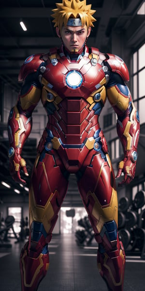 (8k, 3D, UHD, highly detailed, masterpiece, professional oil painting) A hybrid of NARUTO UZUMAKI and IRONMAN • Intricately detailed, intricate complexity, 8k resolution, octane render, hdr+, photoreal, hyperreal, masterpiece, bodybuilder anatomy

add explosion and the thunderbolts in the background,