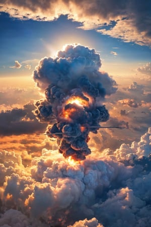 sky, clouds, bomb in the air,EpicSky