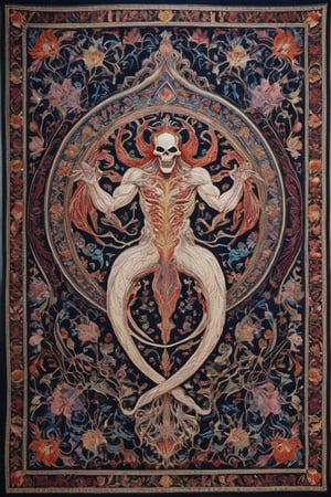 A beautiful and majestic Persian rug with delicate and bold embroidery in the Art Nouveau style.
Scary Venom, Marvel Hero, art nouveau,DonMSp3ctr4lXL