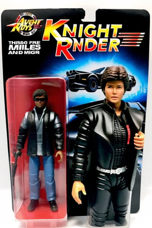 Knight rider Devon miles this action figure ､and showcase, awe_toys, ,awe_toys