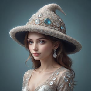 (No human),)LANDSCAPE),
Delicate embroidery masterpiece, stunning jewelled hat, intricate stitching, fascinating patterns, lots of gems, diamonds, garnets, rubies,.
No figures, no characters,.
,a1sw-InkyCapWitch,glitter,diam0nd