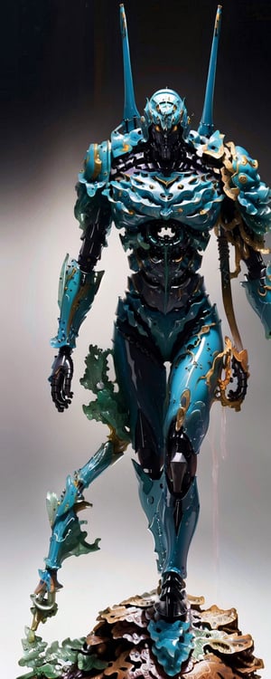 (masterpiece, top quality, best quality, official art, aesthetic:1.2), (1girl:1.2),  Green  mecha, (mechanical machine arms:1.2),  glass mask helmet with mechanical horn antenna,  shiny eyes  wide shoulder pad armor,  synthetic leg with nanofiber muscle, finely detailled,  profesional lighting,  physically-based rendering,  UE5,  16K,  highly detailed,  best quality, ink,mecha musume, Crisp image, extremely detailed, sci-fi, fantasy, Clear, high resolution, 8k resolution , futuristic, hyperrealistic, More Detail, symmetrical