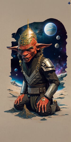 Goblin, space, star wars, sthoutfit,ShinHait