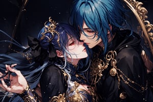 8k, Rococo style, sweet, romance,midjourney, close-up,niji,
