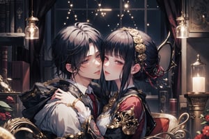 8k, Rococo style, sweet, romance,midjourney, close-up,niji,
