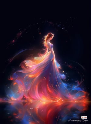 a woman in a long dress standing in the dark, beautiful digital painting, exquisite digital art, stunning digital painting, gorgeous digital painting, very beautiful digital art, stunning digital art, beautiful gorgeous digital art, beautiful digital art, gorgeous digital art, beautiful digital artwork, beautiful fantasy painting, elegant digital painting, beautiful!!! digital art, breathtaking digital art, digital painting art