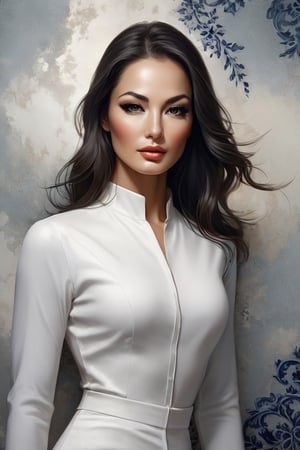 washed. (harmonious composition), (style of Charlie Bowater:2), ['Lynda Carter' | 'Lucy liu'], (detailed eyes, eyeliner) wearing Skinny pants and Top. Inside a porcelain factory . 'porcelain in the background', ('sunlight beaming' through 'holes in the roof':1.75). (colour gradient:1.5), ('Red' colour' to 'white':1.5) ... ('polished surfaces', 'porcelain textures':4.25), (silhouette, deep shadows, 'shadows to bright':2). (intricate backgrounds), (emotion-evoking poses)
