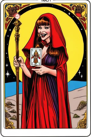 I went to the MAdam MyARse and she took me a tarot card "You will die!" she said. I laugh. She laughs, then puffs hard her jedi electro-baton