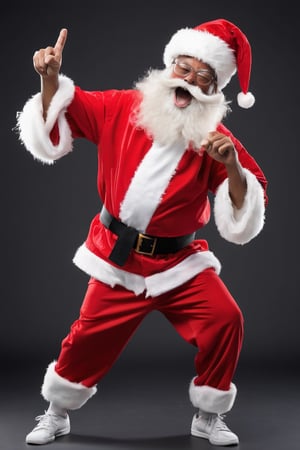 Santa's catchphrase is now "Yeet-Yeet-Yeet," and he's got a signature dance move that involves dabbing while doing the floss